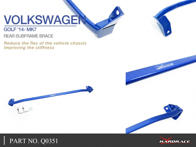 Rear Sub-Frame Brace for Golf MK7 A7 Typ 5G