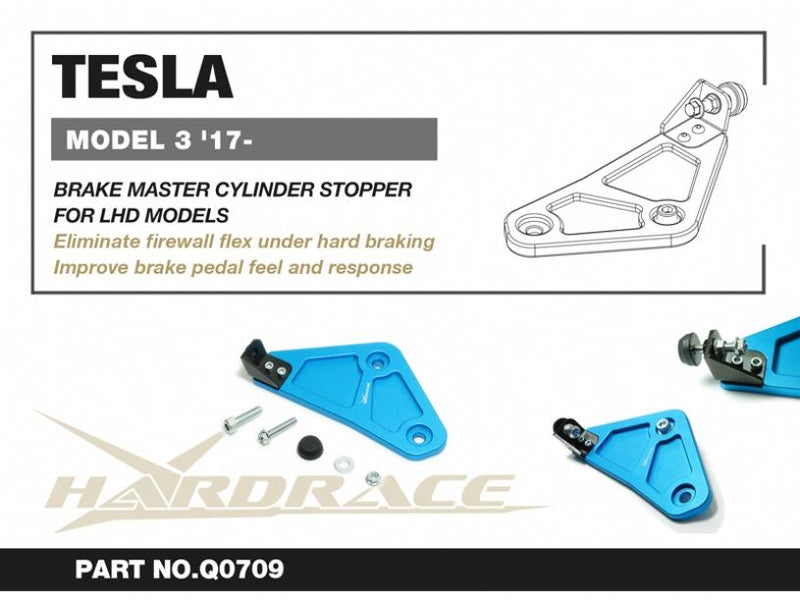 Brake Master Cylinder Stopper For Tesla Model 3 LHD 17+ 1pc Set