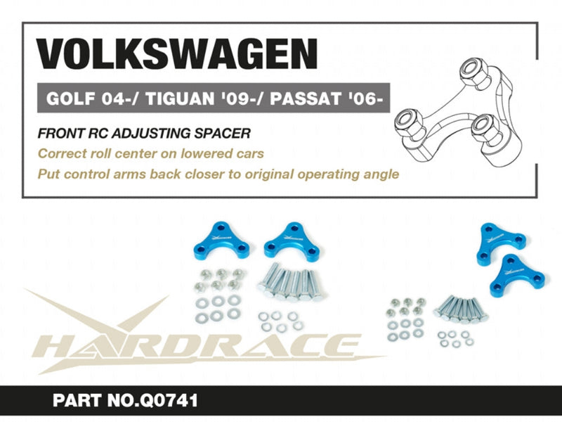 Front Geometry Correction Spacers (+15mm) - 2 pcs/set