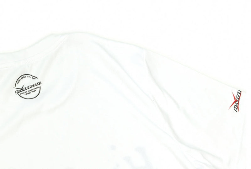 I0156-007 Hardrace white T-shirt