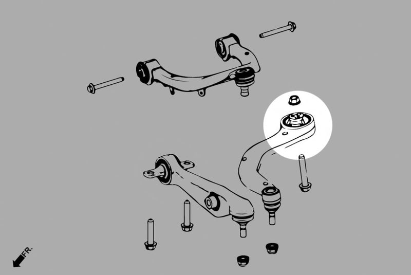 Front Lower Rear Arm Bushings for Tesla Model 3 | Model Y