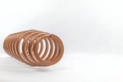 Coil Spring - Bulletproof - Coil-Over - 2.5 in ID - 20 in Length - 80 lb/in Spring Rate - Steel - Copper Powder Coat - Each