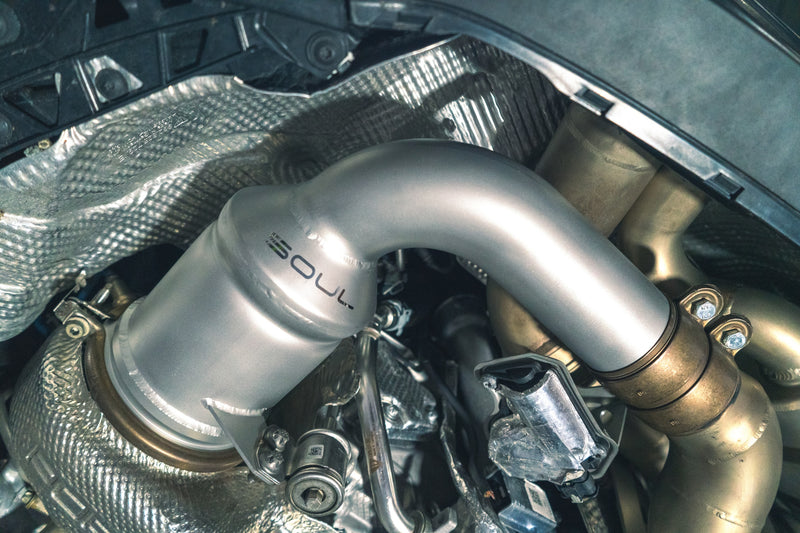 Porsche 992.2 Carrera (Base / S / T) SOUL Sport Catalytic Converters