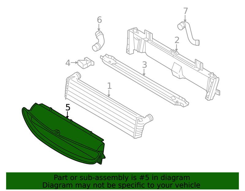 Genuine Porsche parts diagram