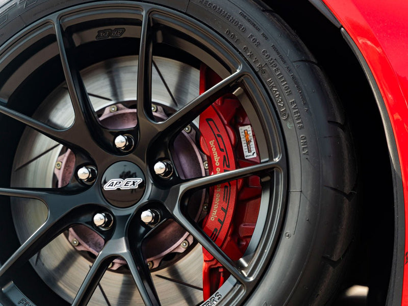 20x12" ET47 APEX VS-5RS Forged Porsche Center Lock Wheel