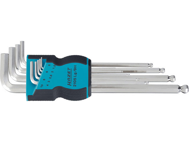 HAZET Hex Key Set - 2105LG/9H