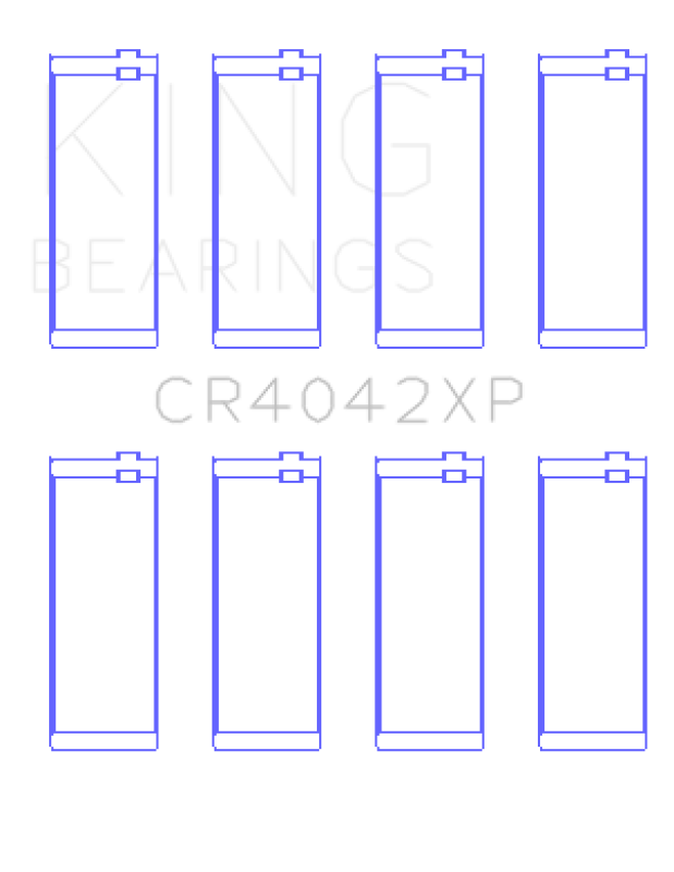 KING ENGINE BEARINGS CR4042XP.026