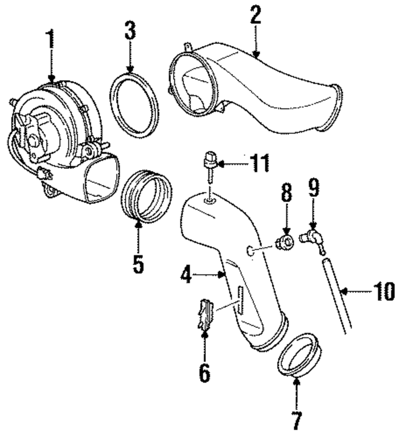 Genuine Porsche parts diagram