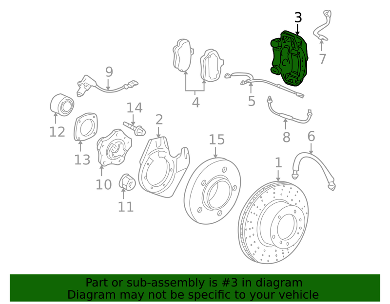 Genuine Porsche parts diagram