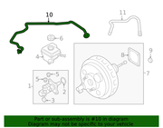 Genuine Porsche parts diagram