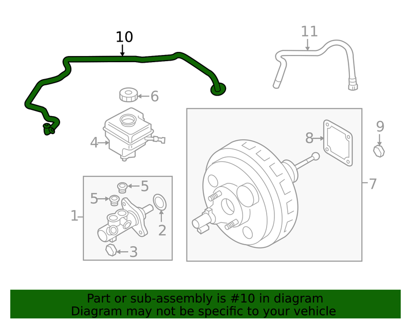 Genuine Porsche parts diagram