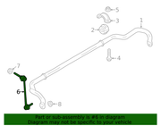 Genuine Porsche parts diagram