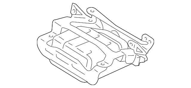Genuine Porsche parts diagram