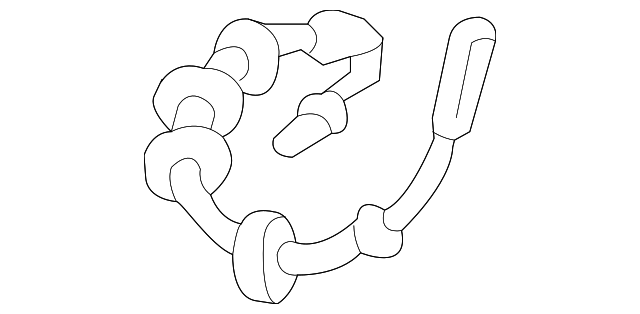 Genuine Porsche parts diagram