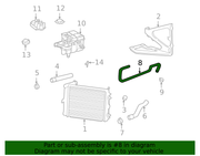 Genuine Porsche parts diagram