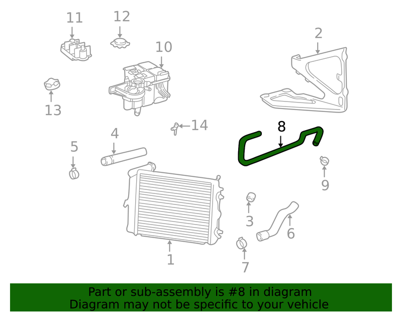 Genuine Porsche parts diagram
