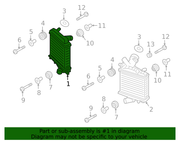 Genuine Porsche parts diagram