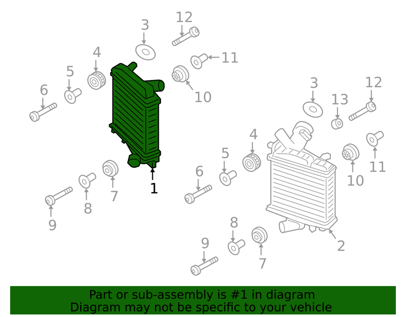Genuine Porsche parts diagram