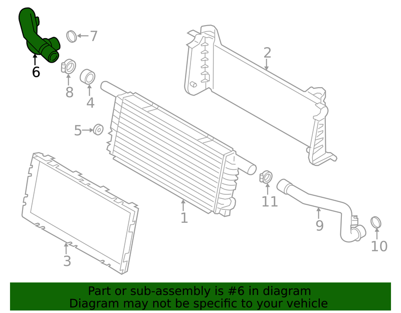 Genuine Porsche parts diagram