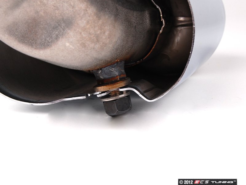 Four-Tube Carrera Sports Tailpipes - Right Side