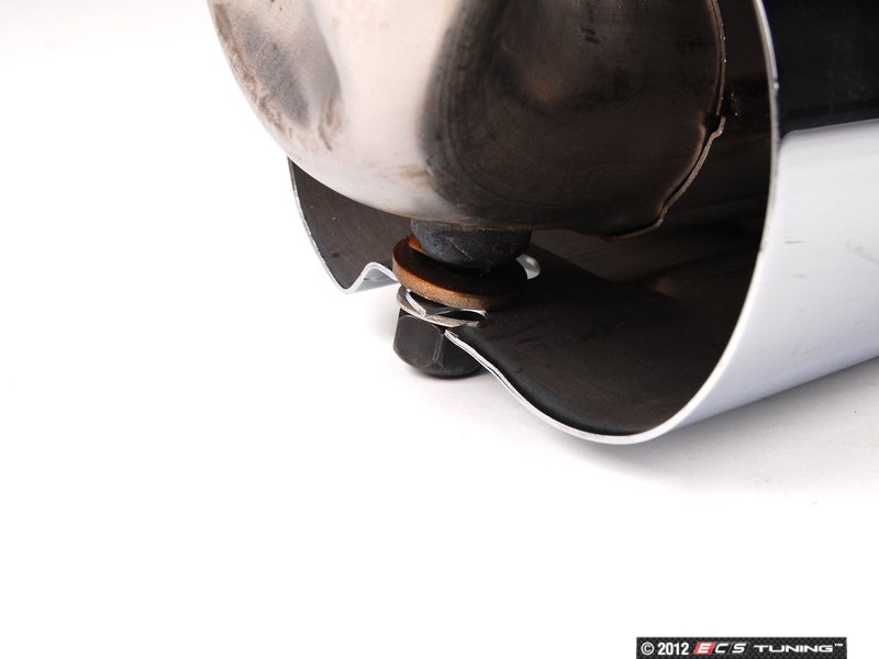 Four-Tube Carrera Sports Tailpipes - Left Side