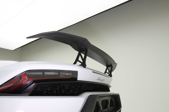 VORSTEINER LAMBORGHINI HURACAN NOVARA EDIZIONE AERO WING BLADE W/ ALUMINUM UPRIGHTS - 0930LOV