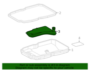 Genuine Porsche parts diagram