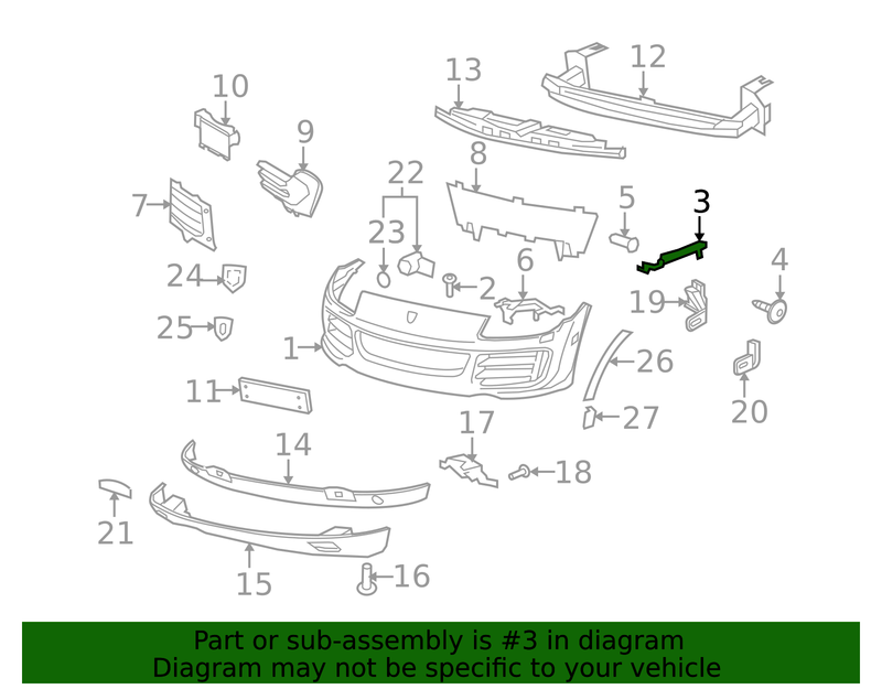 Genuine Porsche parts diagram