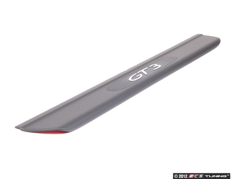 Door Sill Scuff Plate - Lacquered Black - Priced Each