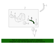 Genuine Porsche parts diagram