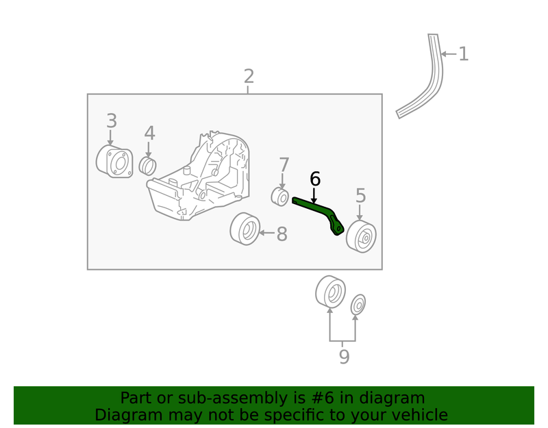 Genuine Porsche parts diagram