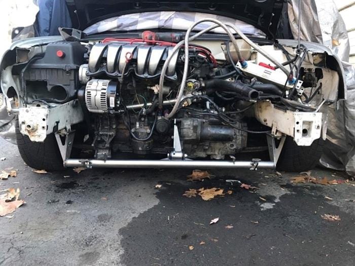 Fabless Tubular Front Cross Bar - Mk3 VW | Golf | Jetta