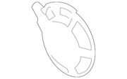 Genuine Porsche parts diagram