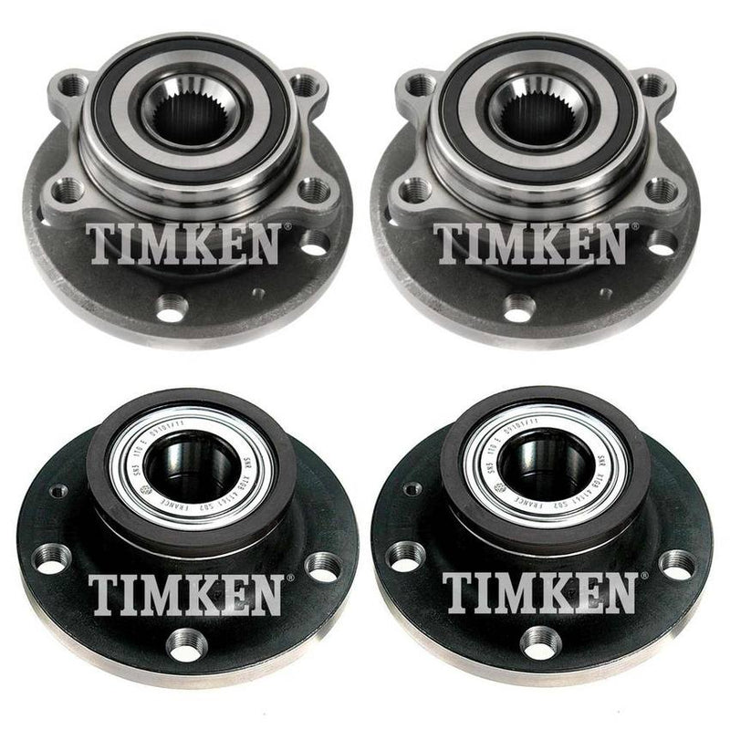 Audi VW Wheel Bearing and Hub Assembly Kit – Front and Rear 5K0498621 – Timken 2875594KIT