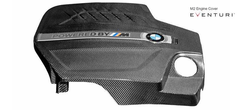 Eventuri Carbon Fiber Engine Cover For BMW M2 N55 - EVE-N55-ENG