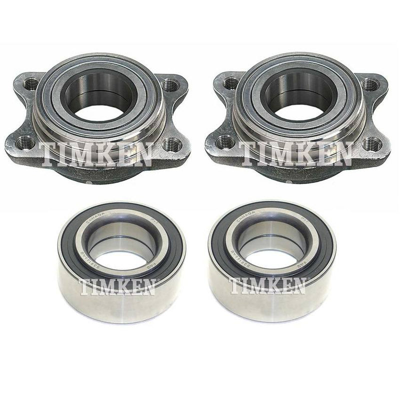 Audi Wheel Bearing Assembly Kit – Front and Rear 4A0498625 – Timken 2885025KIT