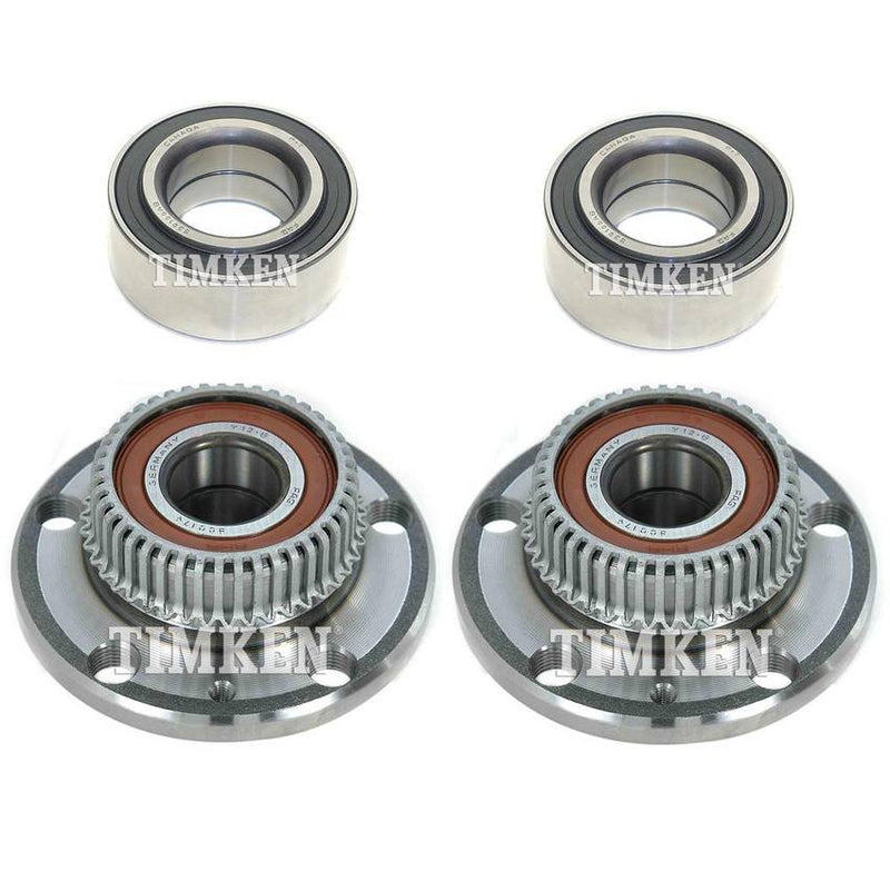 Audi VW Wheel Bearing and Hub Assembly Kit – Front and Rear 1J0598477 – Timken 2885092KIT