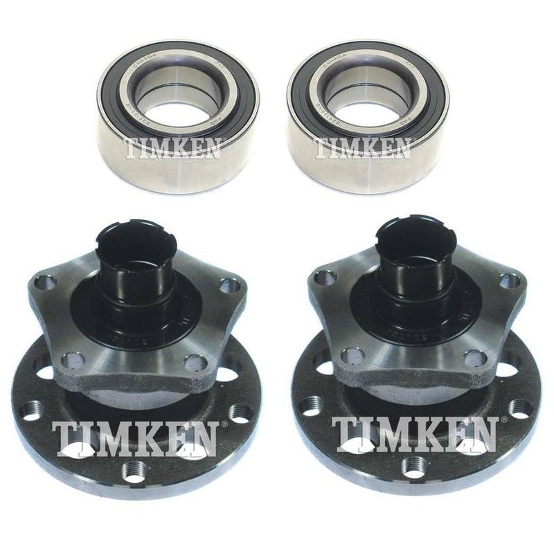 VW Wheel Bearing and Hub Assembly Kit – Front and Rear 8E0501611J – Timken 2885752KIT