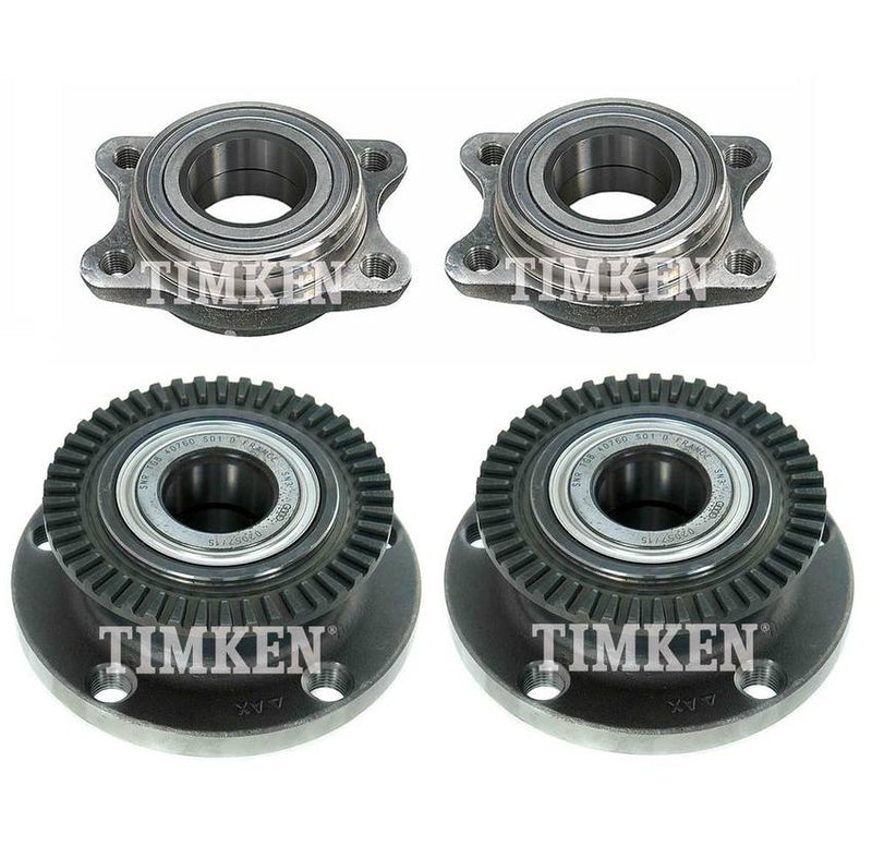 Audi Wheel Bearing and Hub Assembly Kit – Front and Rear 8E0598611C – Timken 2894581KIT