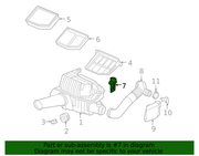 Genuine Porsche parts diagram