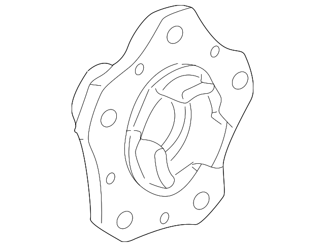 Genuine Porsche parts diagram