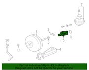 Genuine Porsche parts diagram