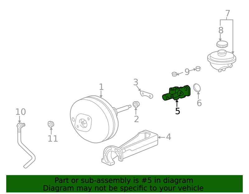 Genuine Porsche parts diagram