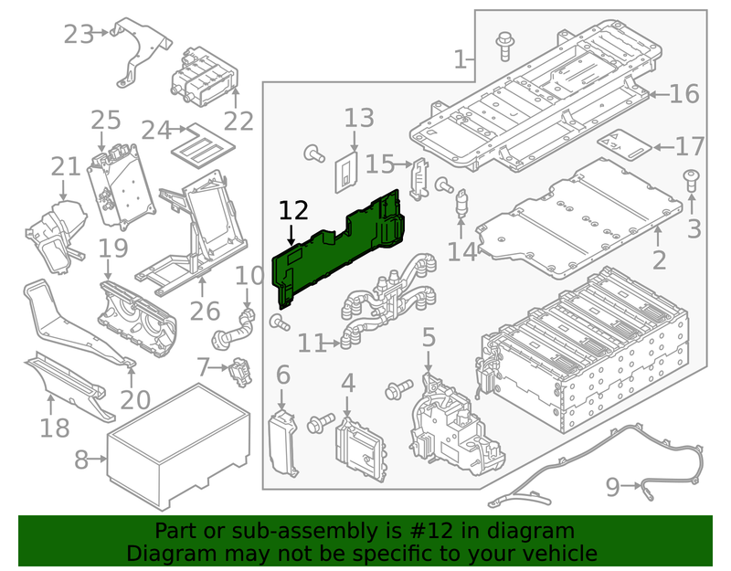 Part can be found as reference #12 in illustration