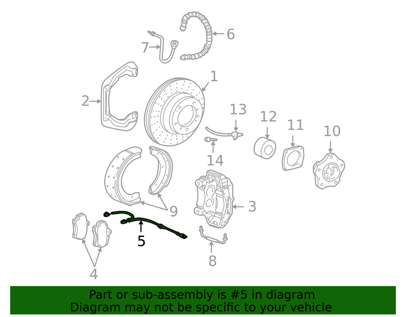 Genuine Porsche parts diagram