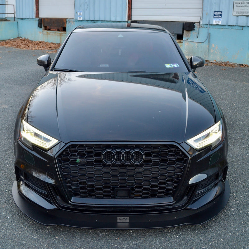 Chassis mounted splitter with air dam - Audi 8V S3 Facelift - (2017-2020) V2