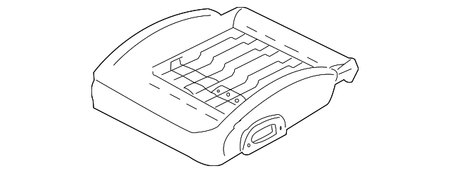 Genuine Porsche parts diagram