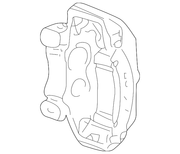 Genuine Porsche parts diagram