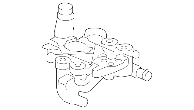 Genuine Porsche parts diagram