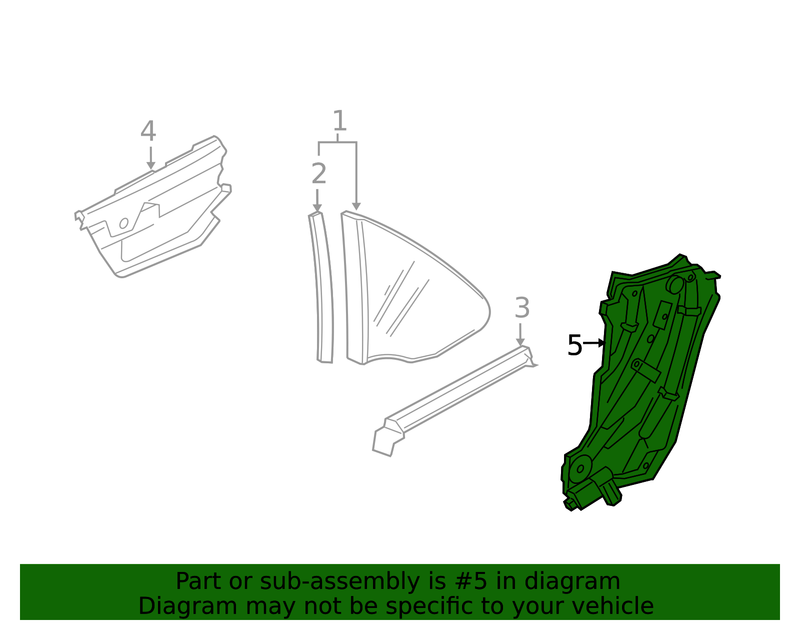 Genuine Porsche parts diagram